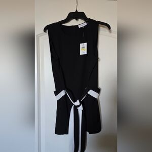 CALVIN KLEIN BELTED TOP SIZE MEDIUM